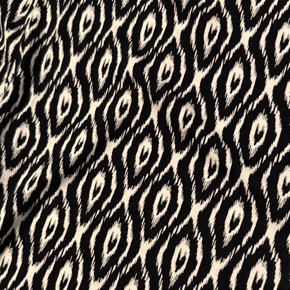 Yala Bamboo Dreams Geometric Black and Cream Pants - Picture 3 of 3